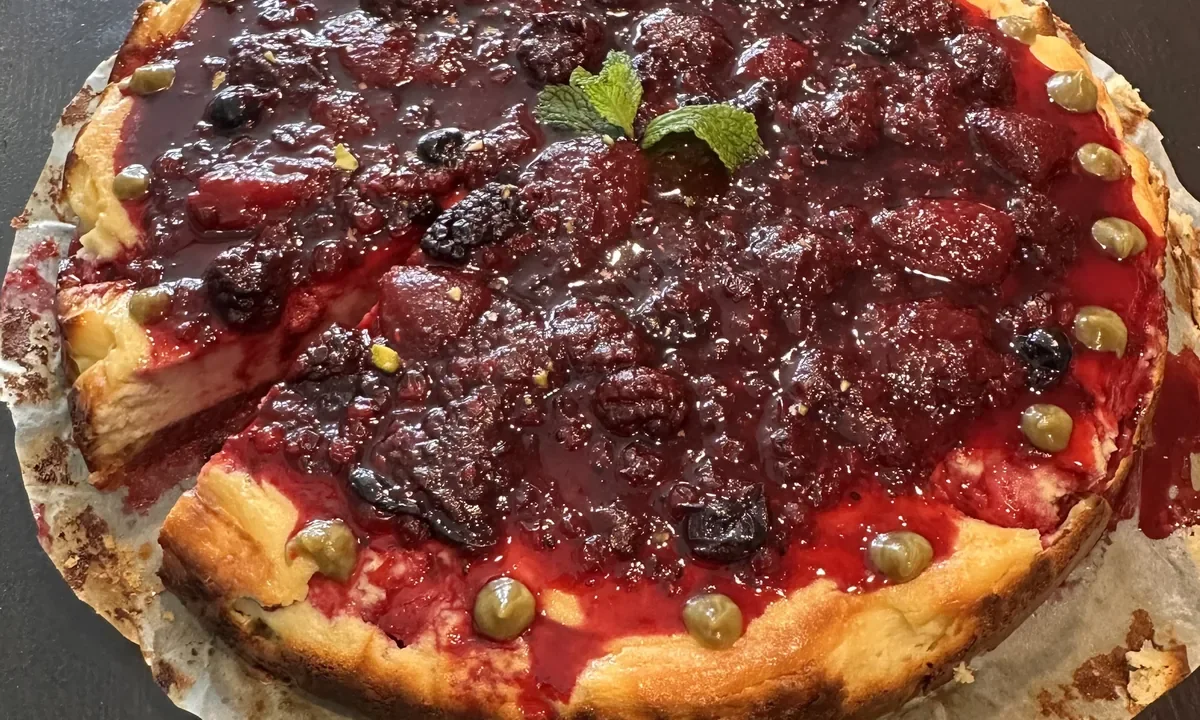Tarta de queso casera